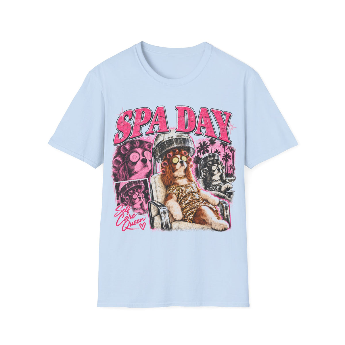 Spa Day Dog T-Shirt