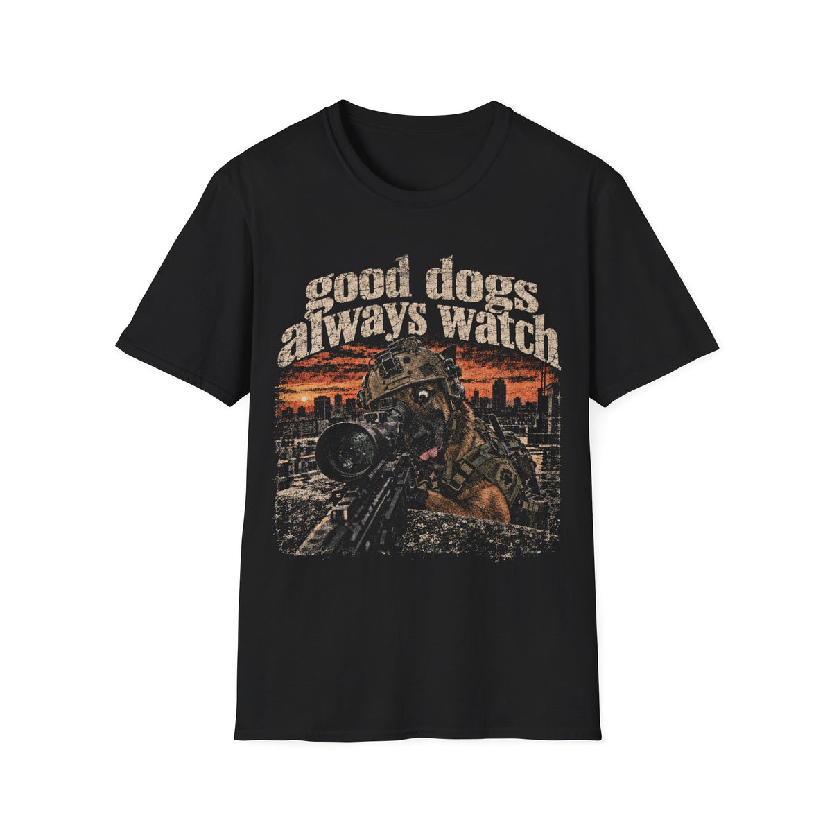 Good Dogs Always Watch T-Shirt