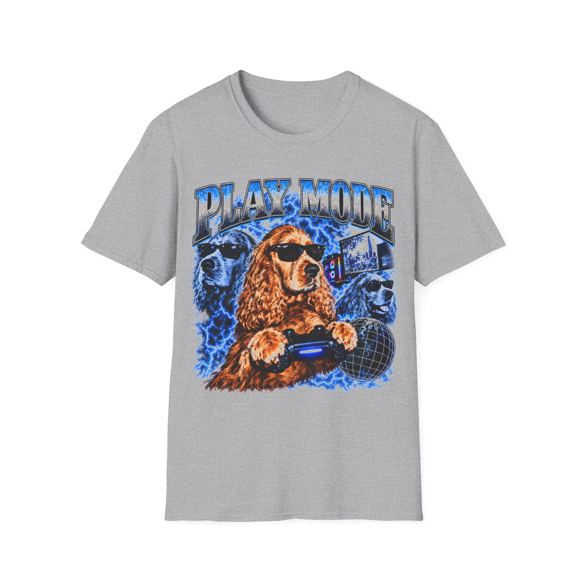 Play Mode Dog T-Shirt