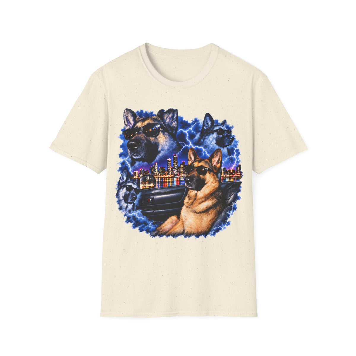 Chill Car Dog T-Shirt