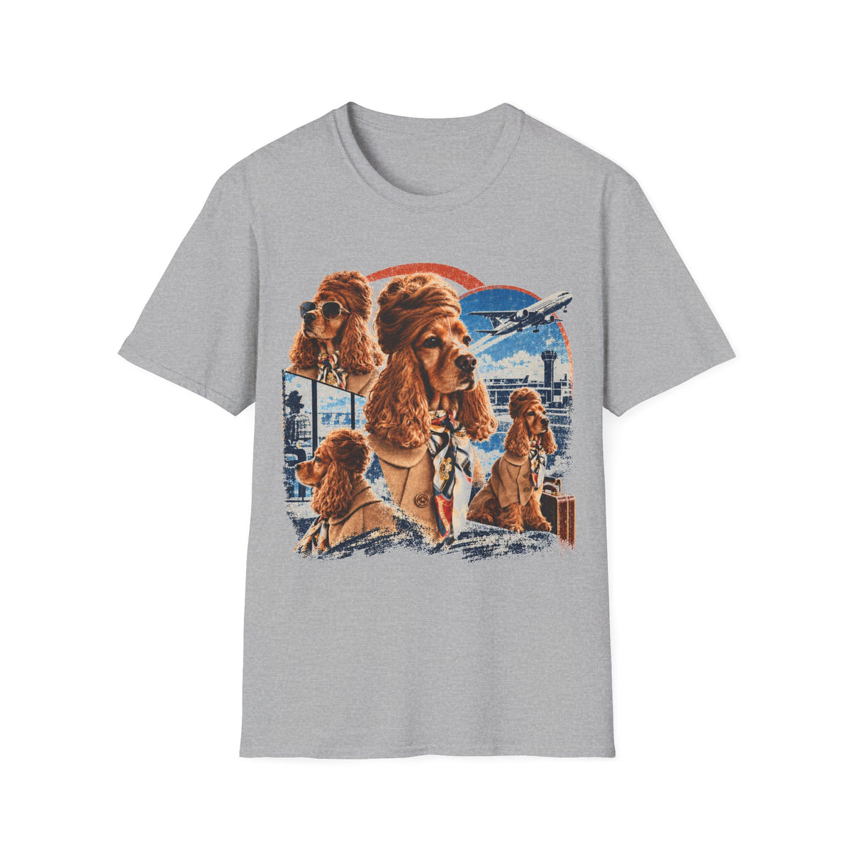 Classy Airport Dog T-Shirt