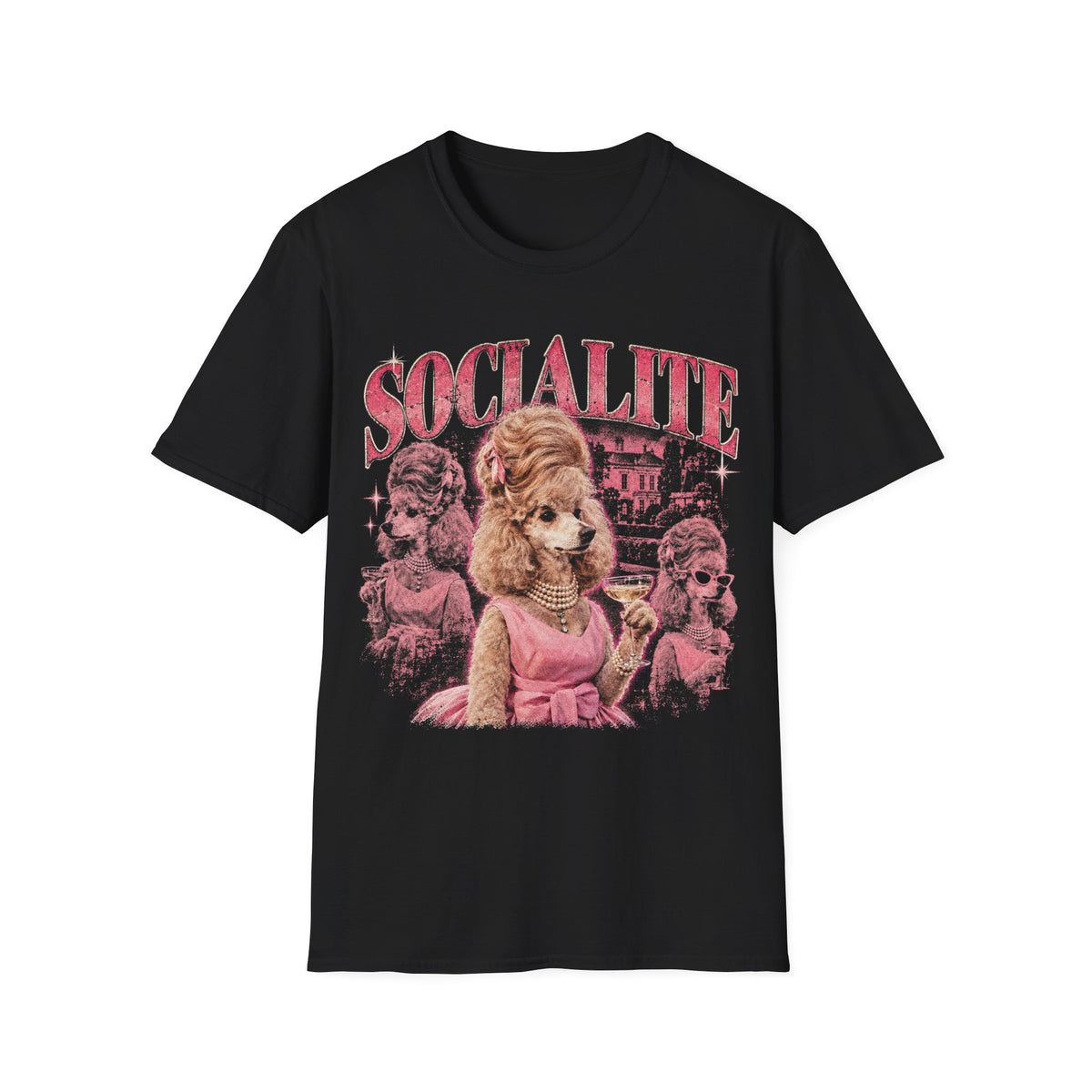 Socialite Dog T-Shirt
