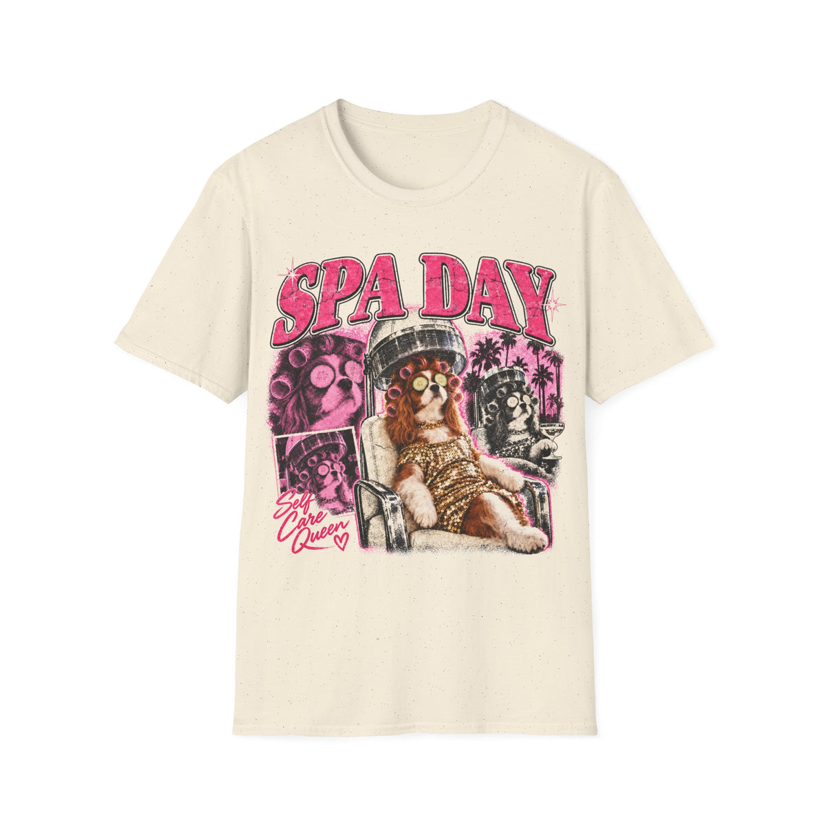 Spa Day Dog T-Shirt