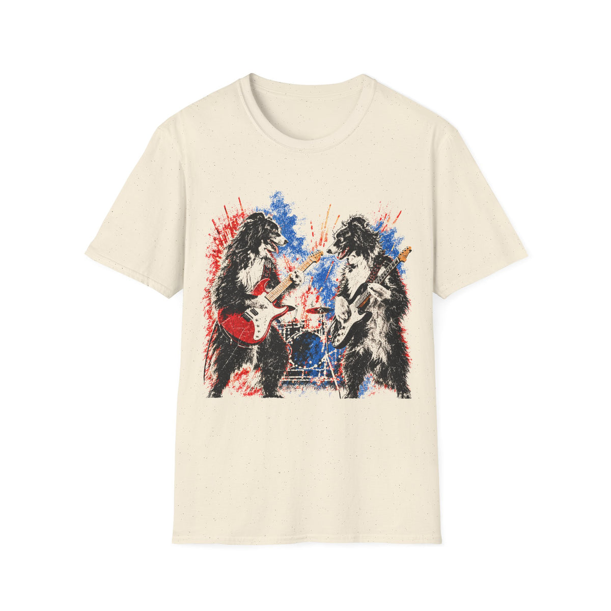 Guitarists Duo Dogs T-Shirt
