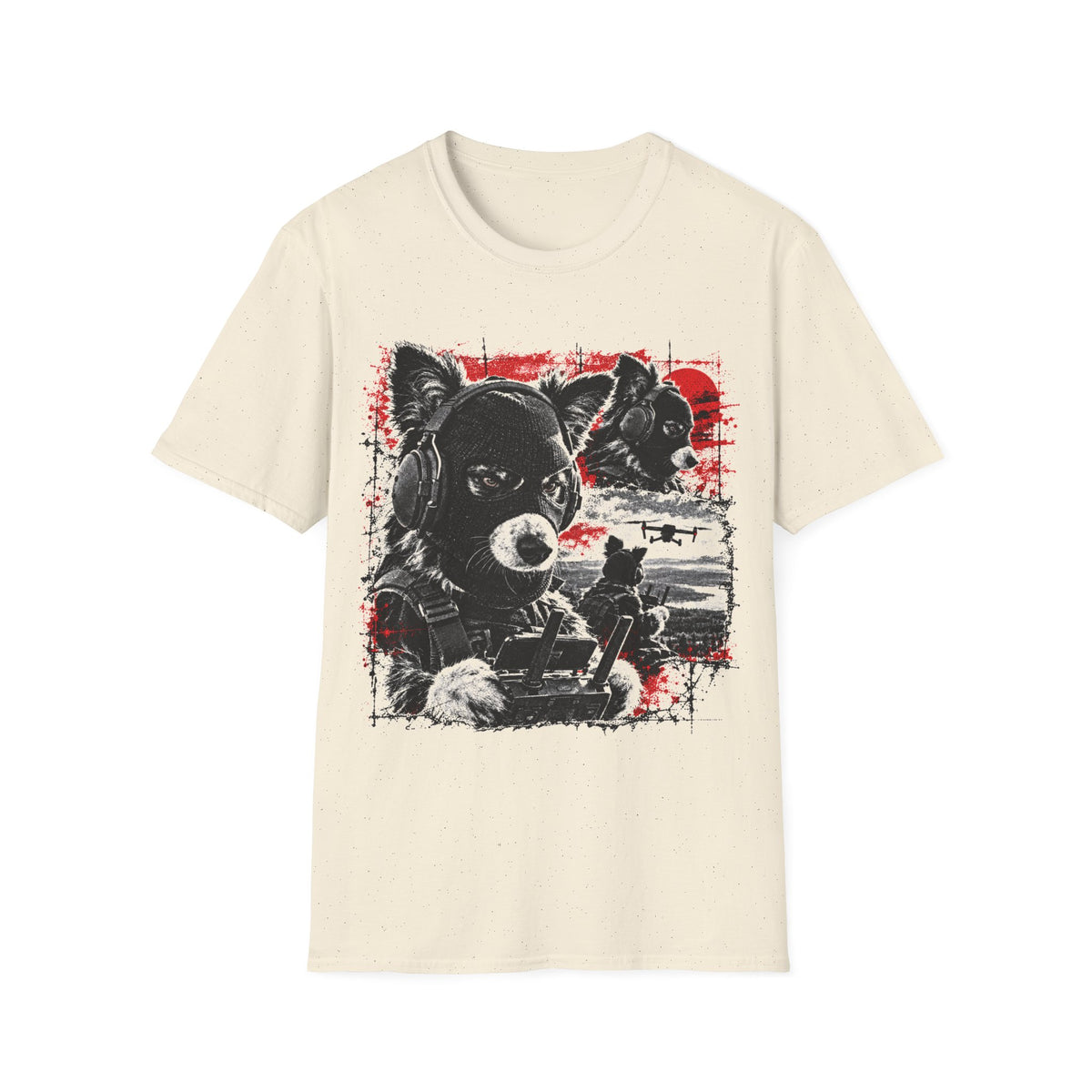 T-Shirt Border Cagoule Drone