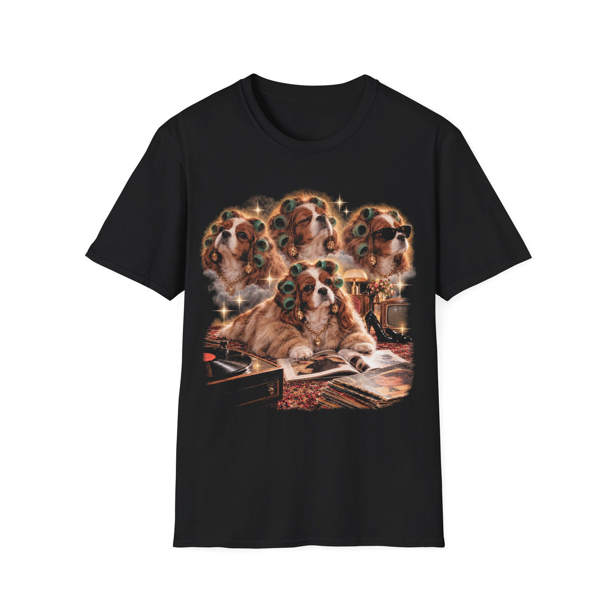 T-Shirt Cavalier King Charles Bigoudis