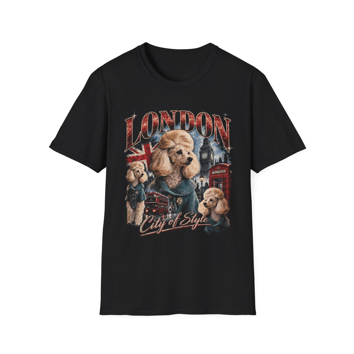London City of Style Dog T-Shirt
