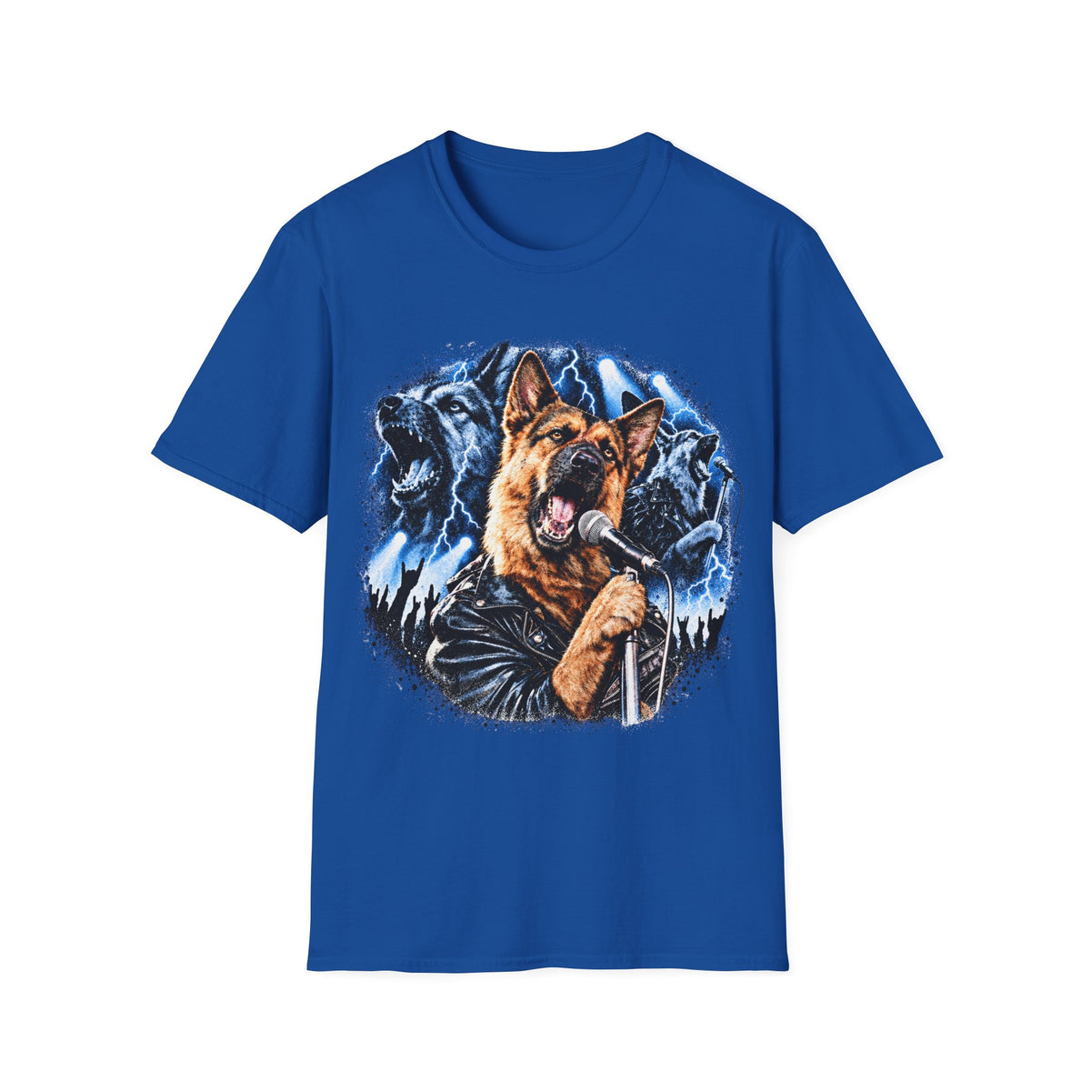 Singer Dog T-Shirt