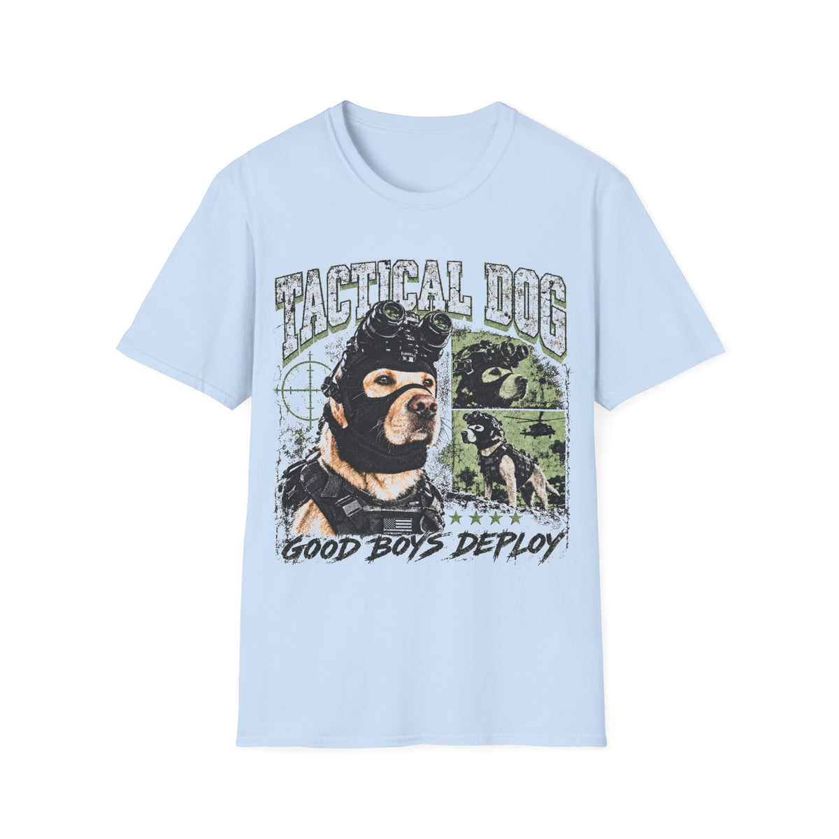 Tactical Bataclava Dog T-Shirt