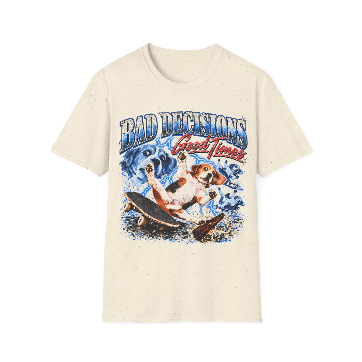 Bad Decisions Dog T-Shirt