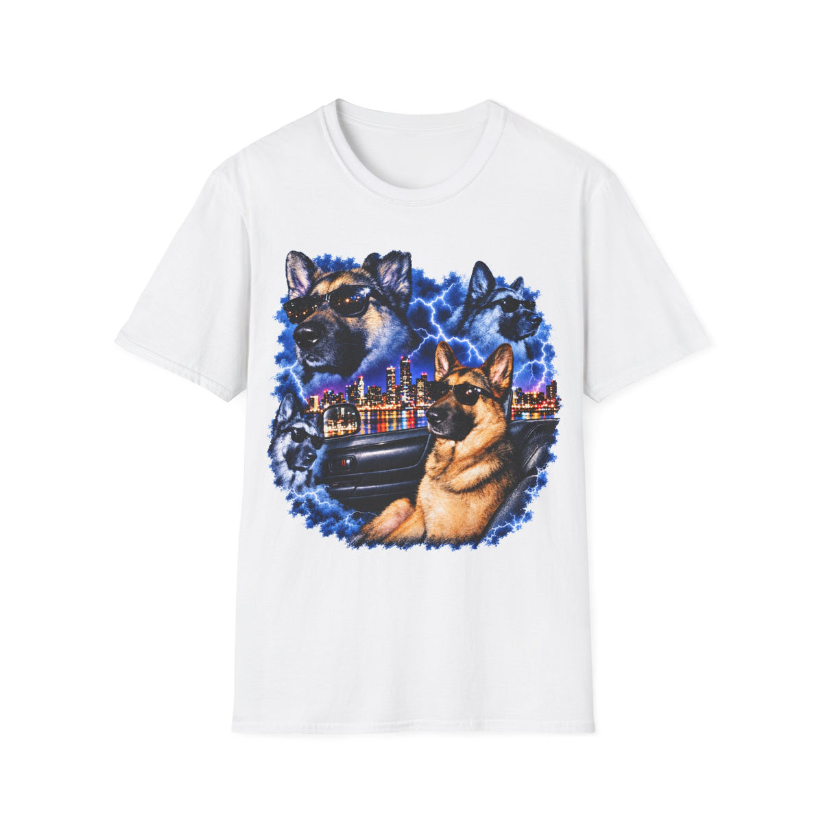 Chill Car Dog T-Shirt
