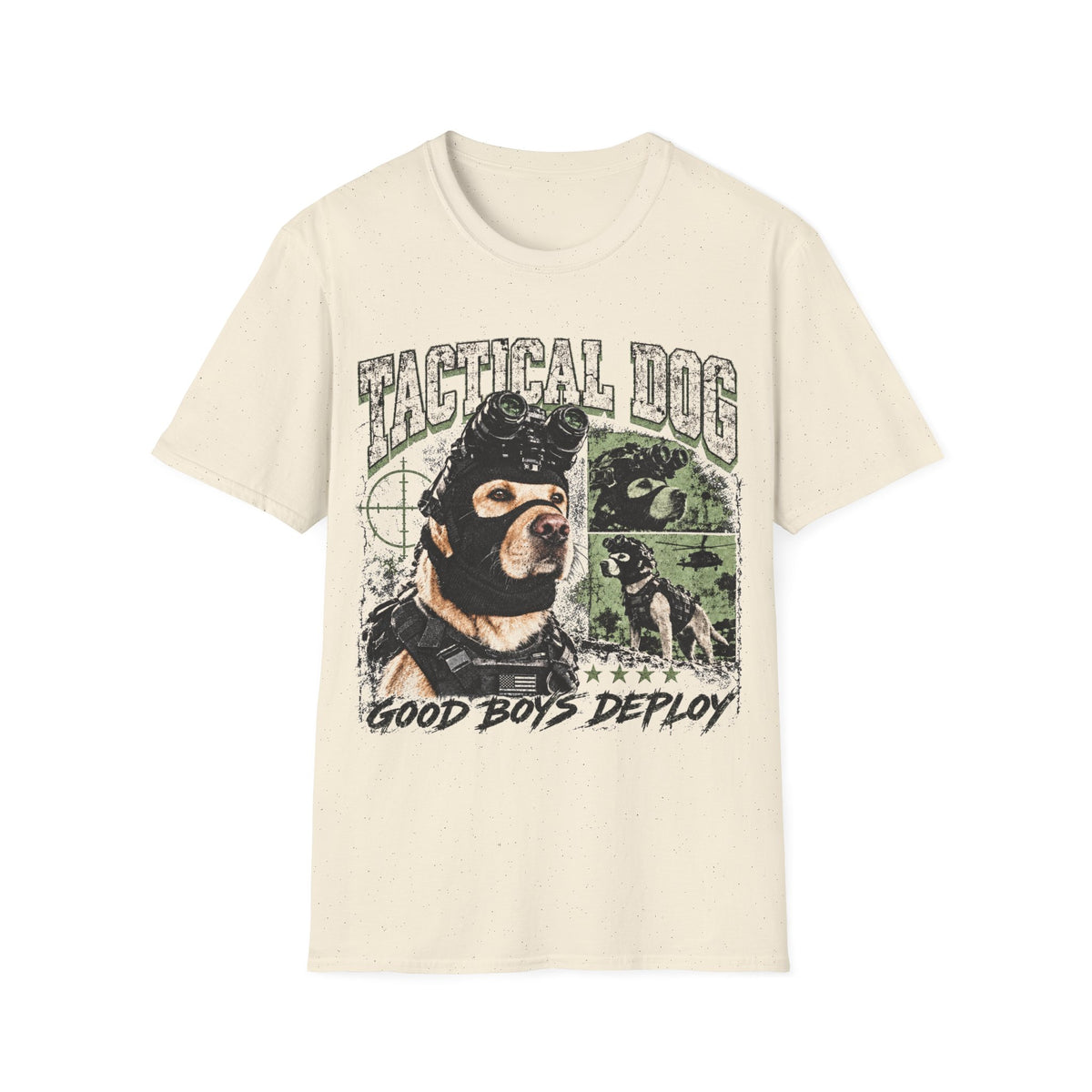 Tactical Bataclava Dog T-Shirt