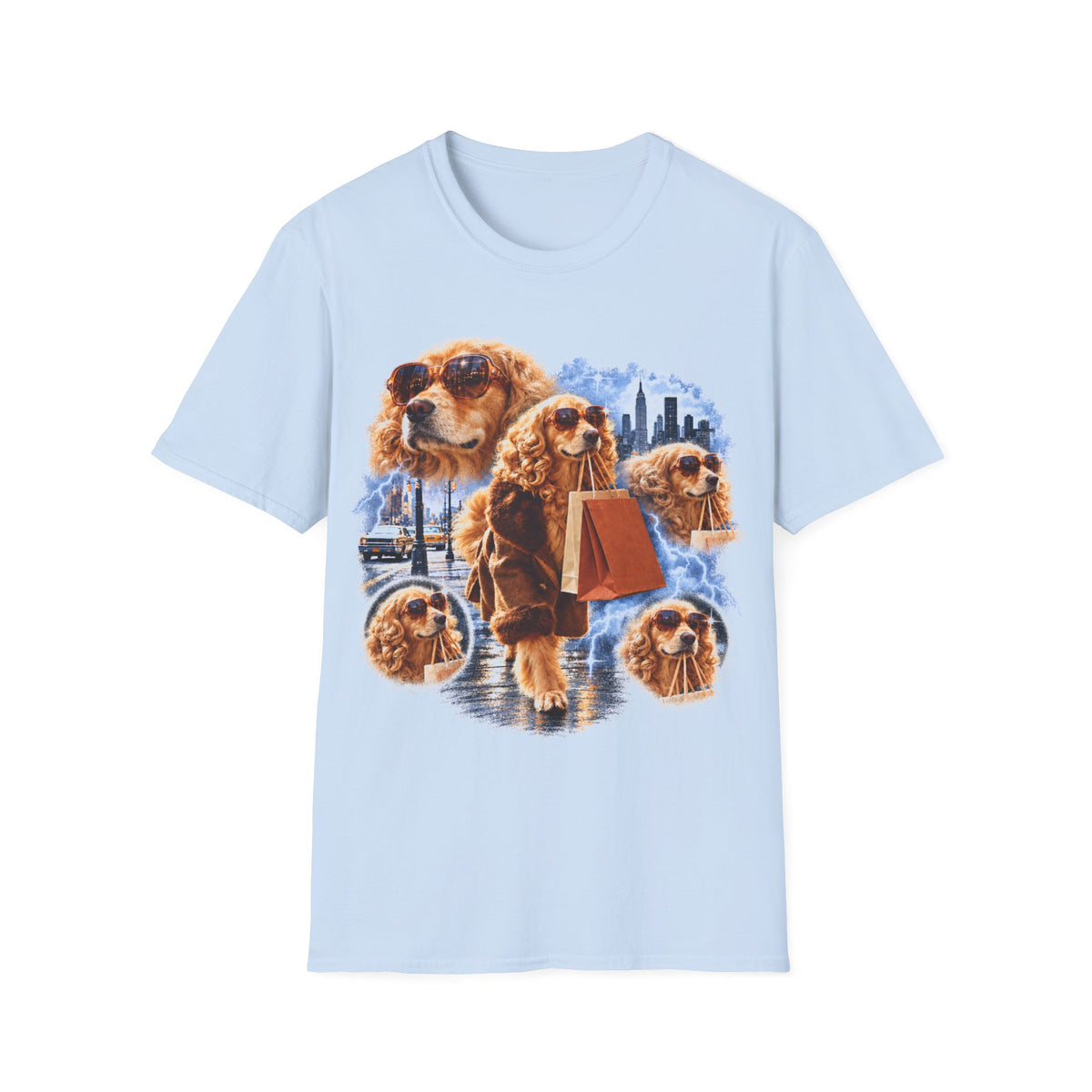 Shopping Dog T-Shirt