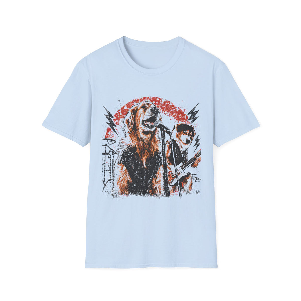 Singer and Guitarist Dogs T-Shirt