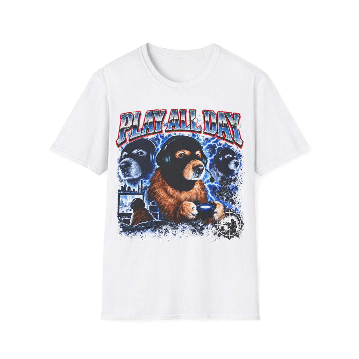 Play All Day Bataclava Dog T-Shirt