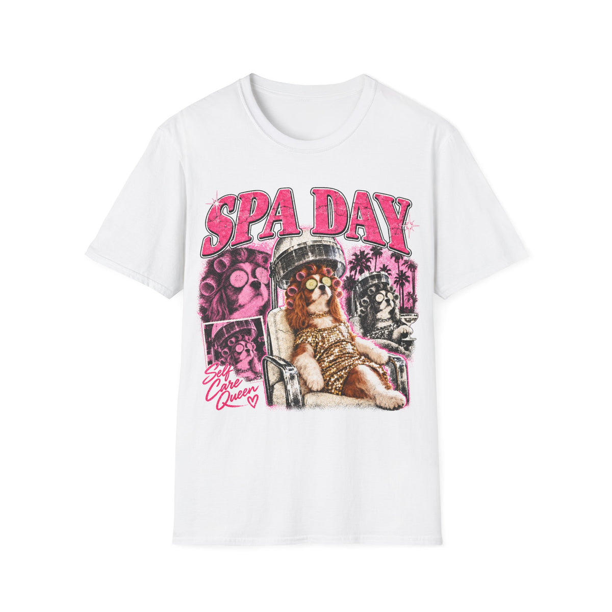 Spa Day Dog T-Shirt