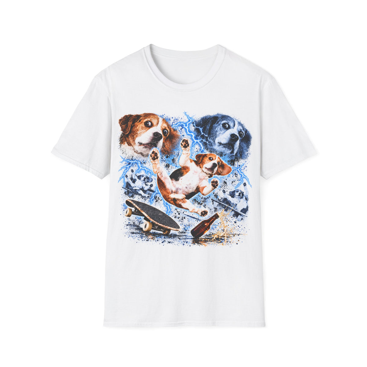 T-Shirt Beagle Chute Skate
