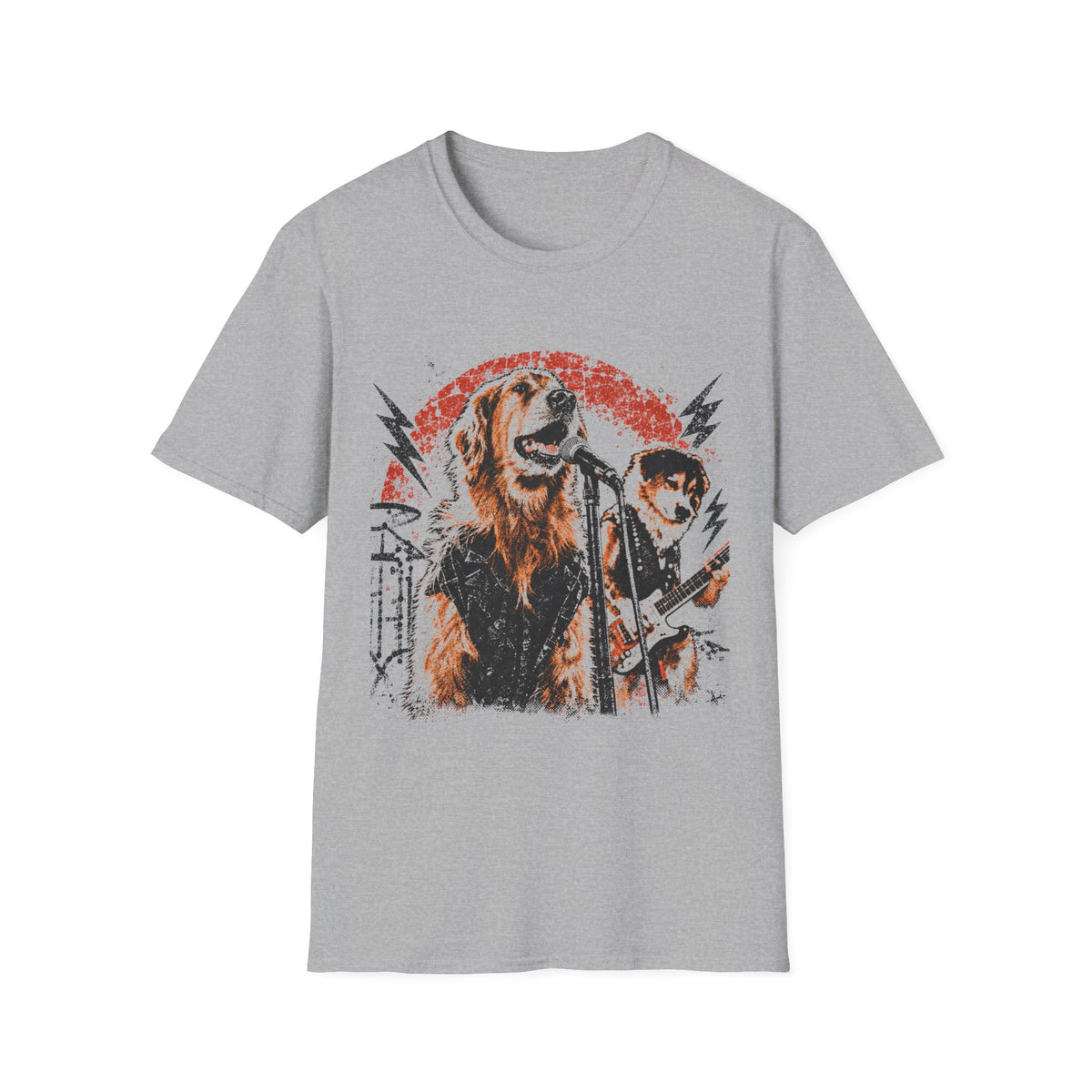Singer and Guitarist Dogs T-Shirt