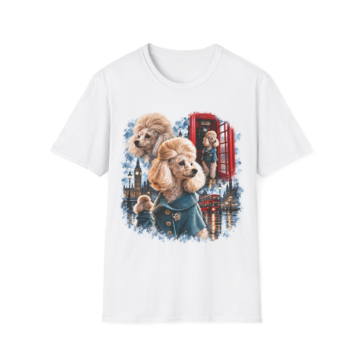 Phone Booth Dog T-Shirt