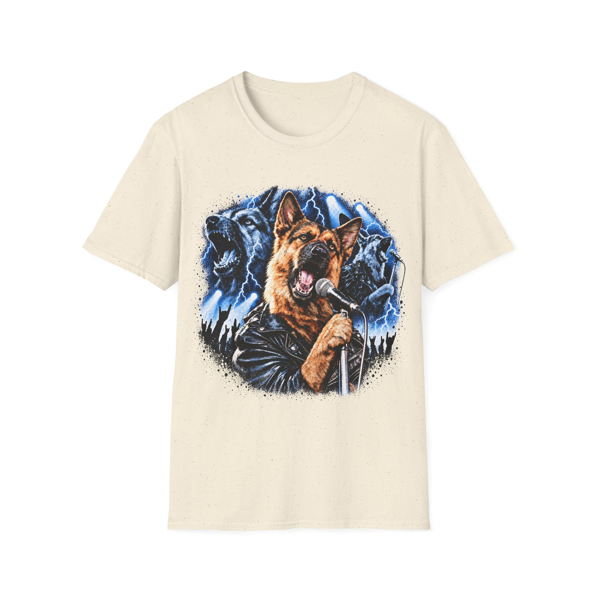 Singer Dog T-Shirt