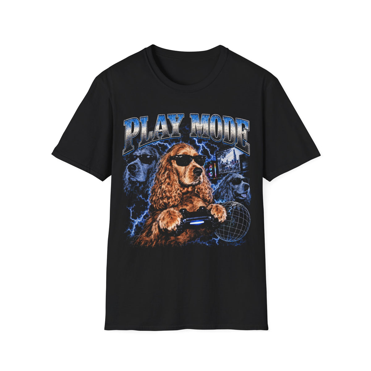 Play Mode Dog T-Shirt