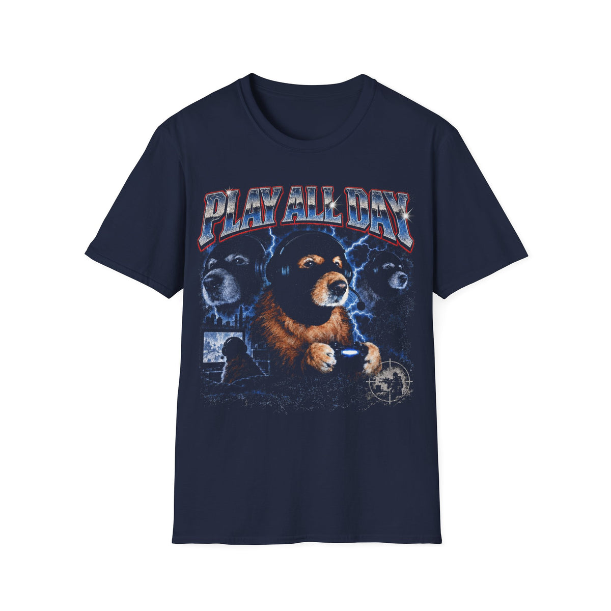 Play All Day Bataclava Dog T-Shirt
