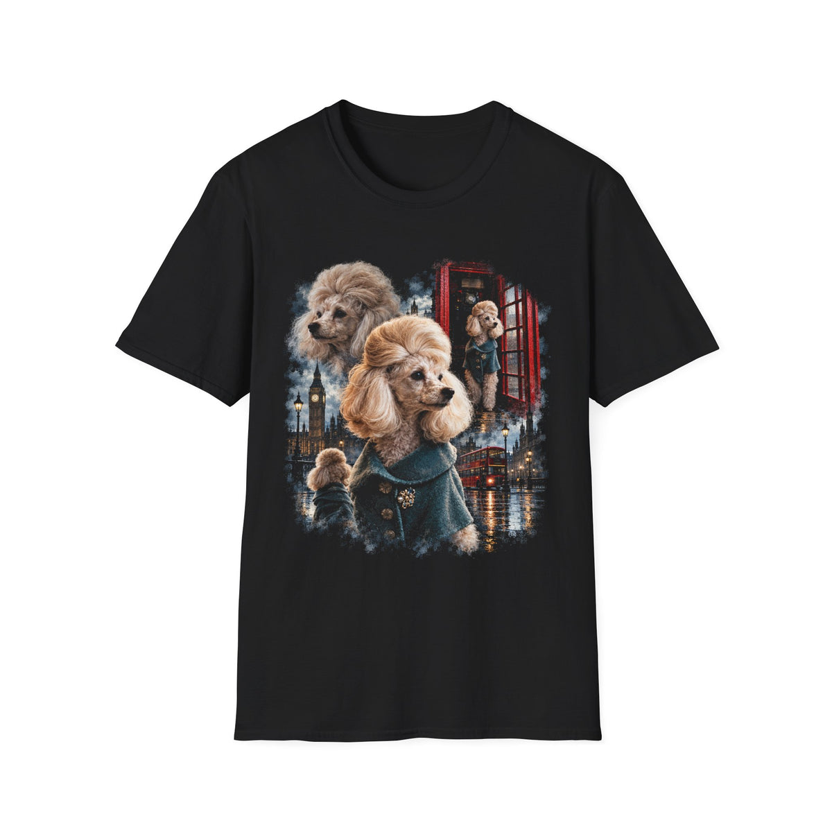 Phone Booth Dog T-Shirt