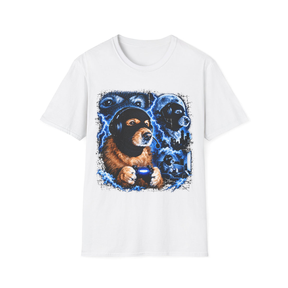 Console Gamer Bataclava Dog T-Shirt