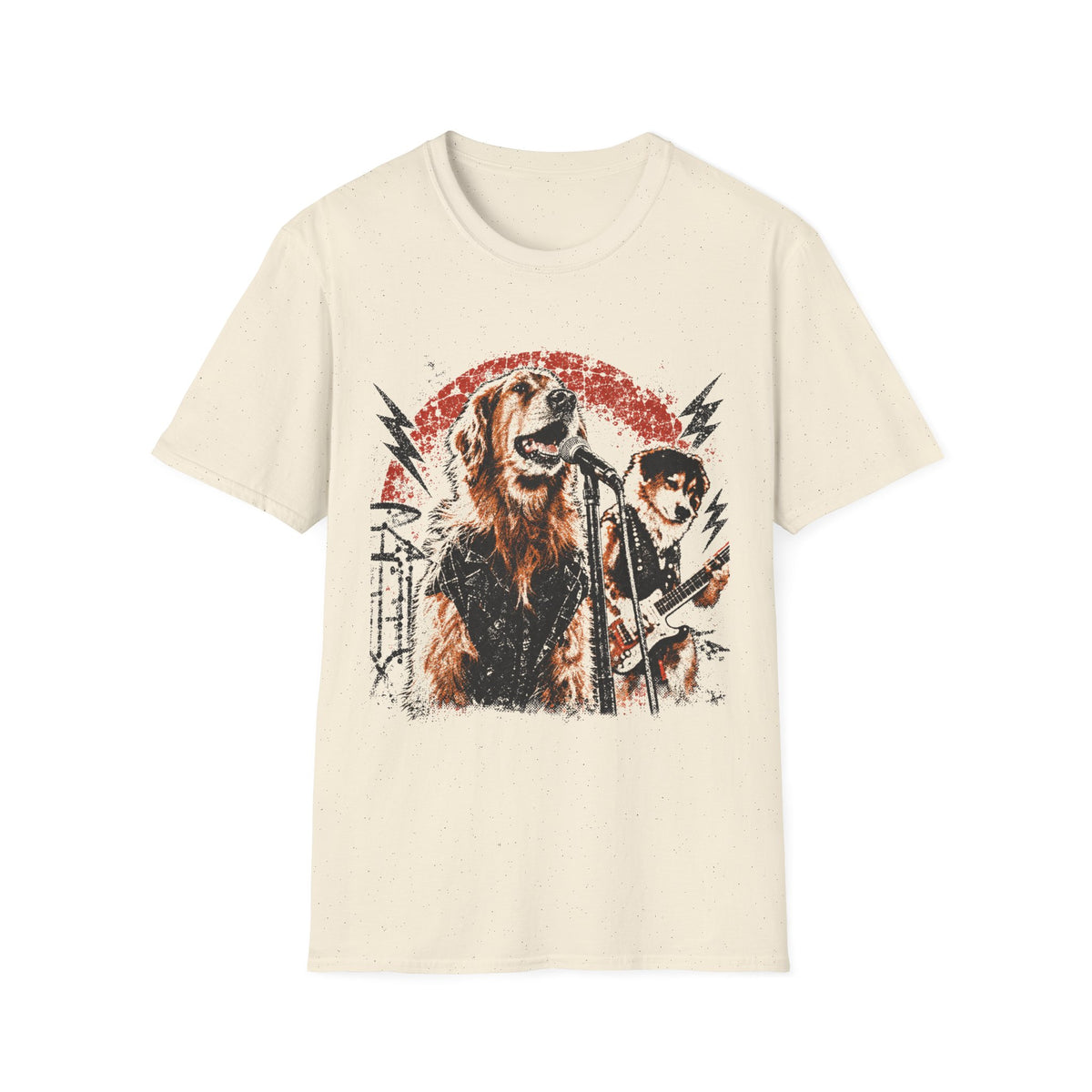 Singer and Guitarist Dogs T-Shirt