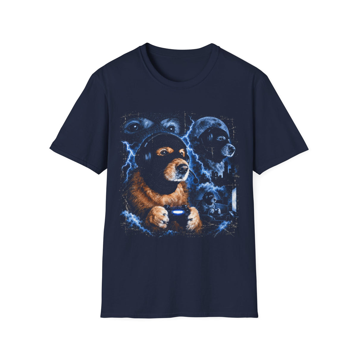 Console Gamer Bataclava Dog T-Shirt