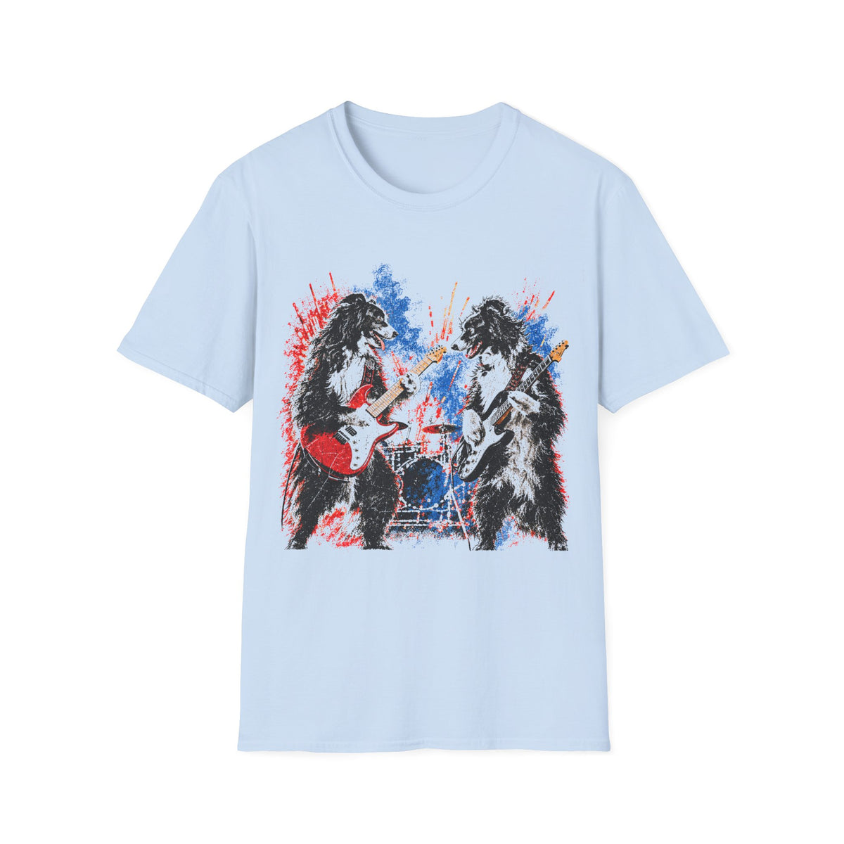 Guitarists Duo Dogs T-Shirt