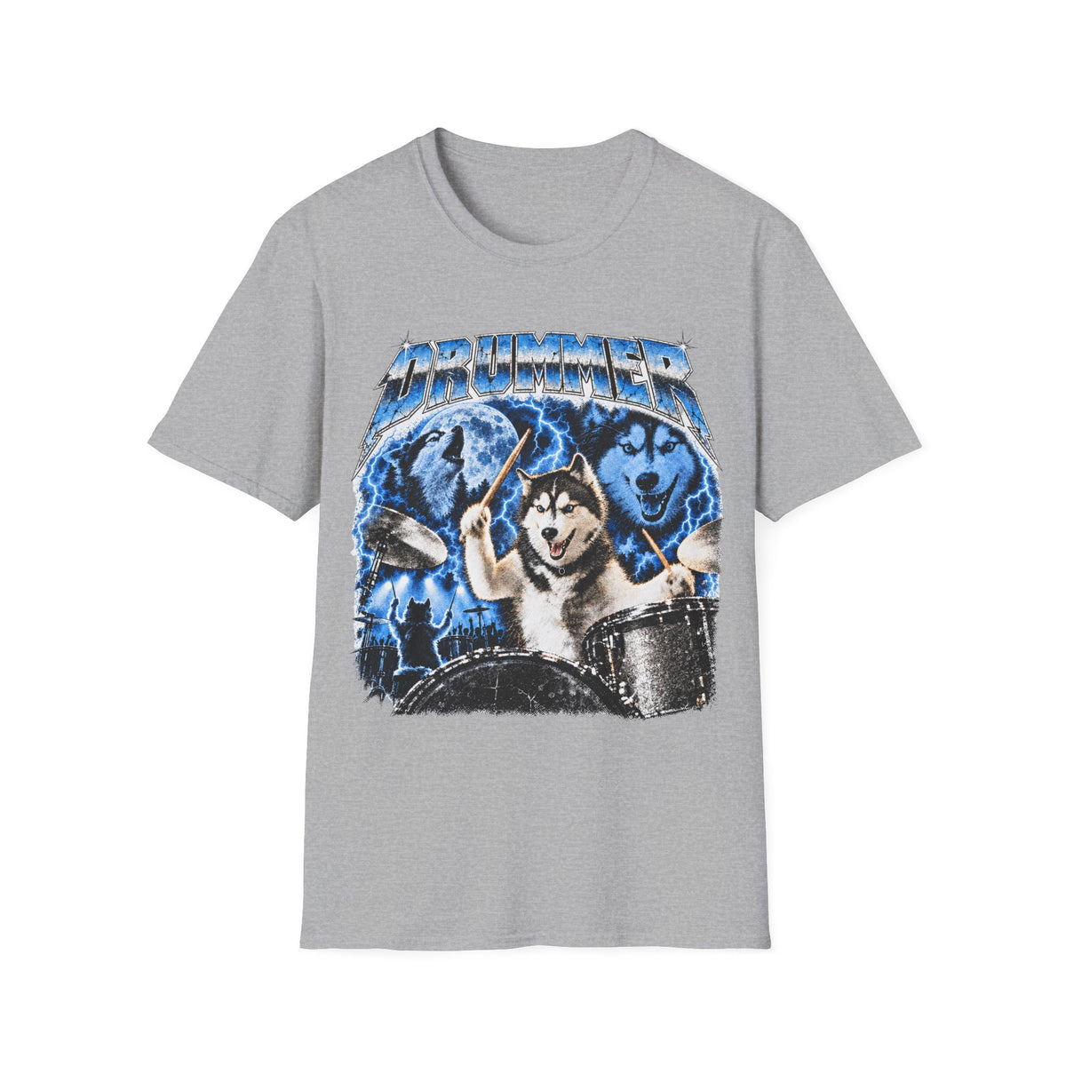 Drummer Dog T-Shirt