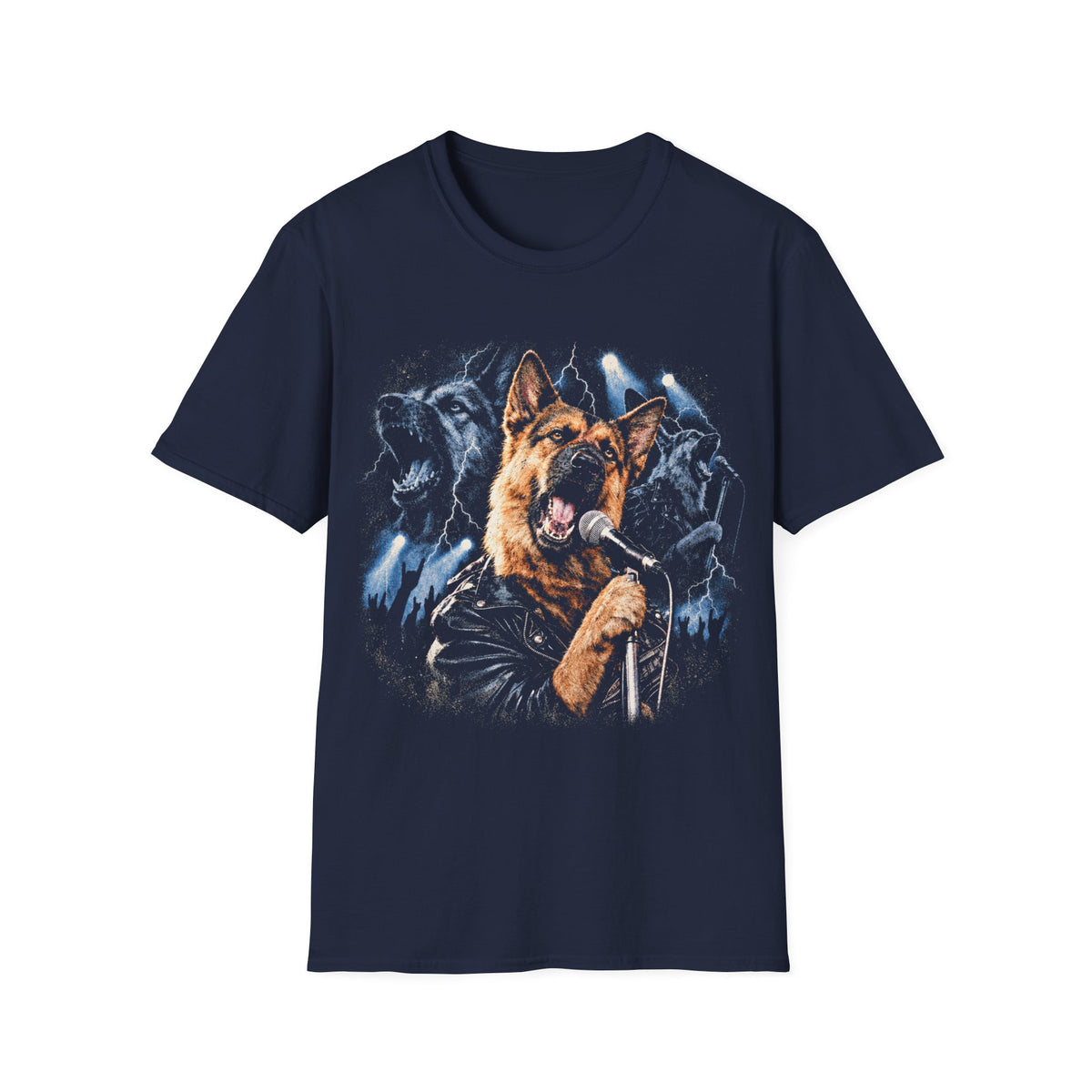 Singer Dog T-Shirt