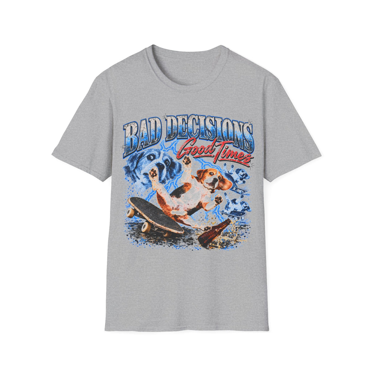 Bad Decisions Dog T-Shirt