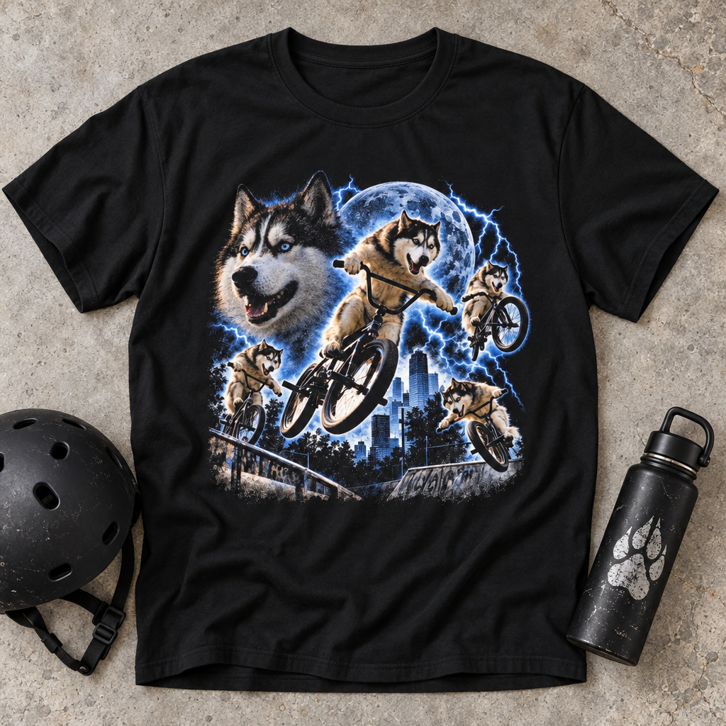 BMX Dog T-Shirt