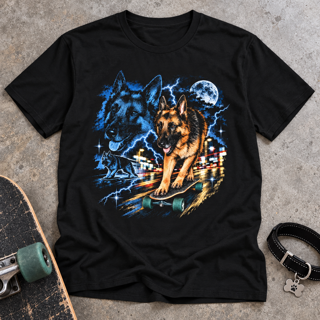 T-Shirt Berger Allemand Longboard