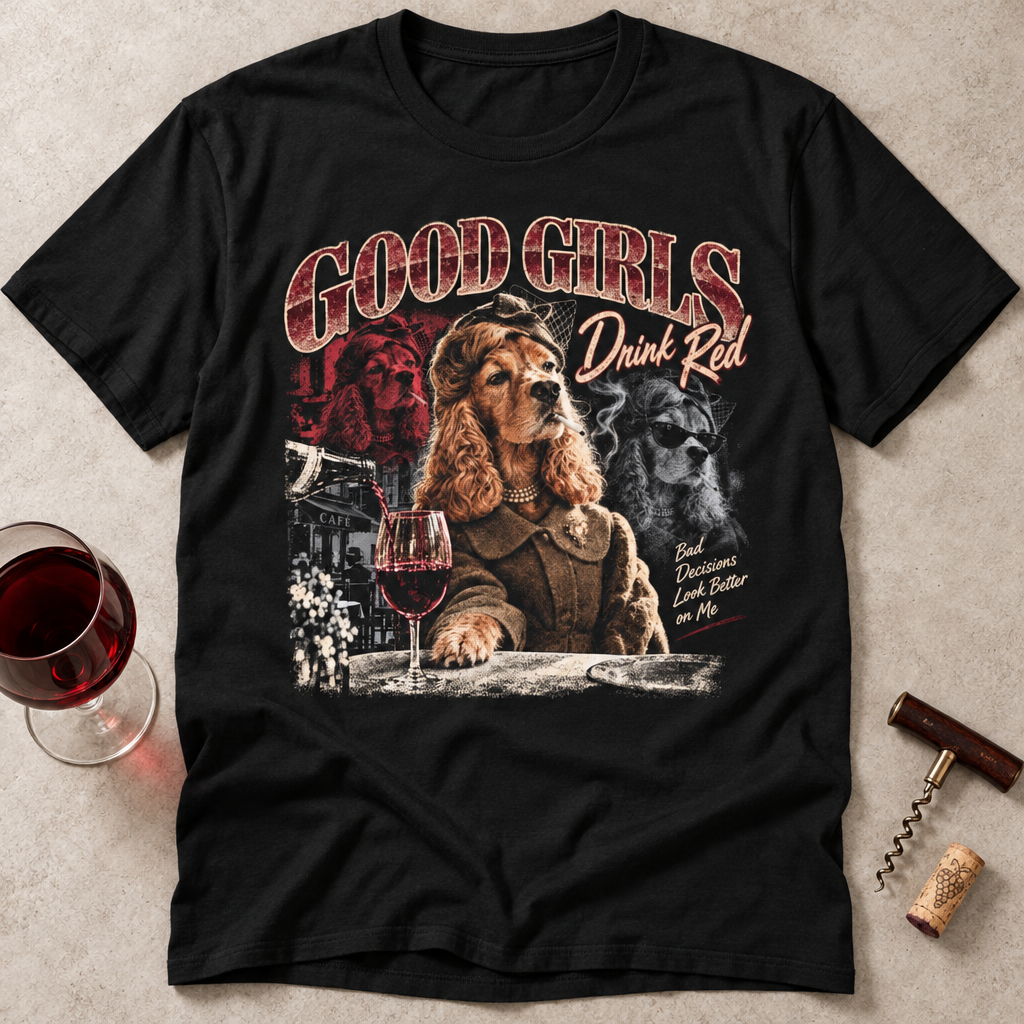 Good Girls Drink Red Dog T-Shirt