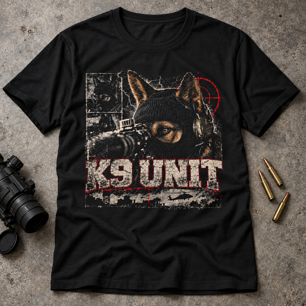 K9 Unit Bataclava Dog T-Shirt