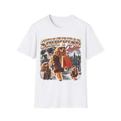Shopping Queen Dog T-Shirt