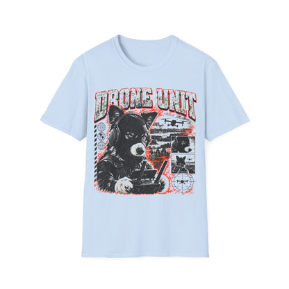Drone Unit Bataclava Dog T-Shirt