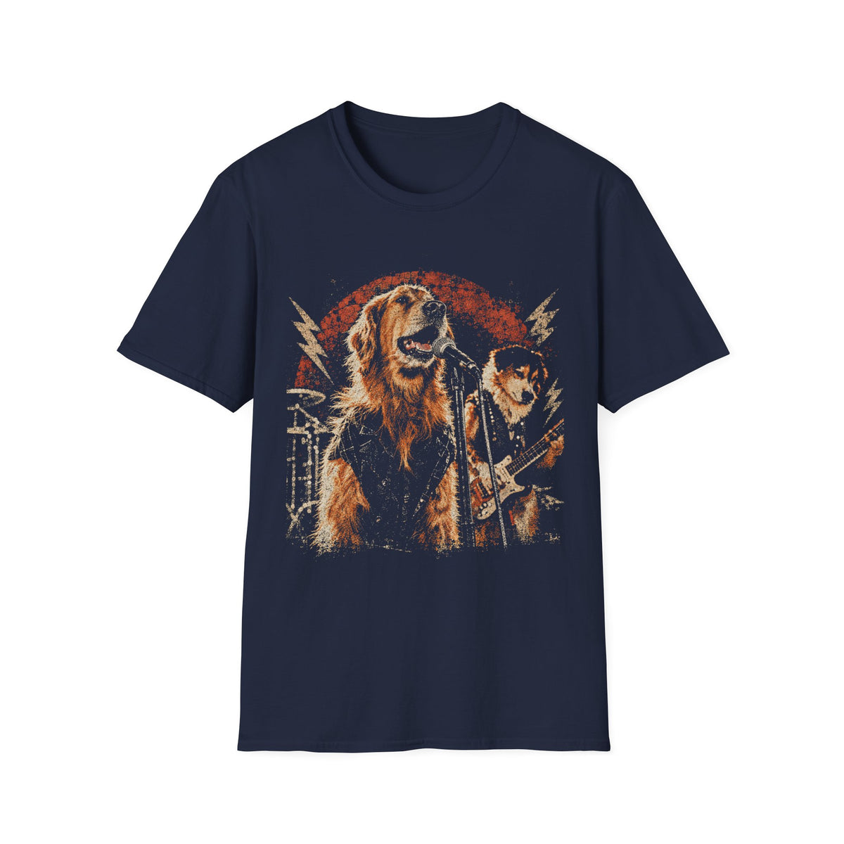 Singer and Guitarist Dogs T-Shirt