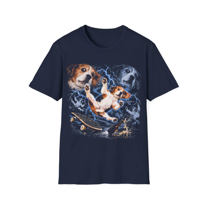T-Shirt Beagle Chute Skate
