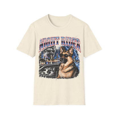 Night Rider Dog T-Shirt