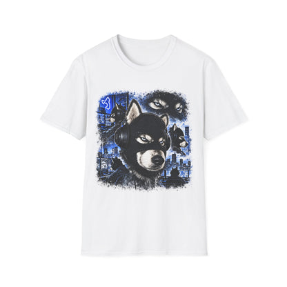 T-Shirt Husky Cagoule Hacker