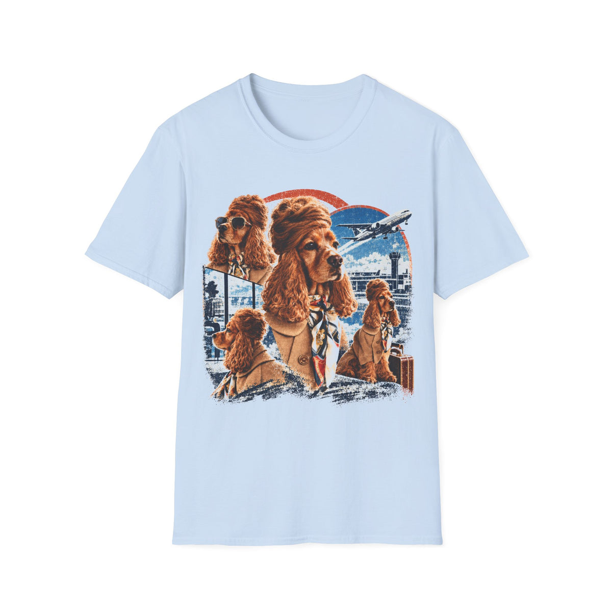 Classy Airport Dog T-Shirt