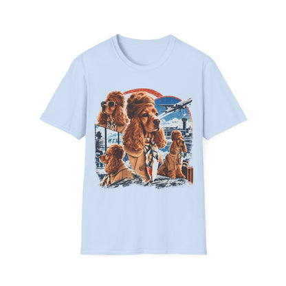 Classy Airport Dog T-Shirt