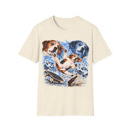 T-Shirt Beagle Chute Skate