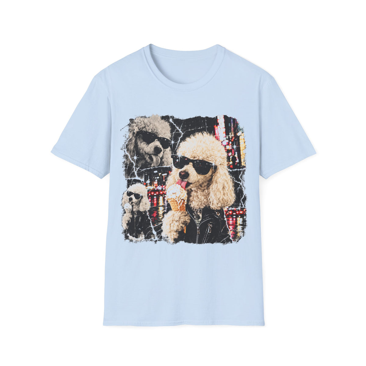 Cool Ice Cream Dog T-Shirt
