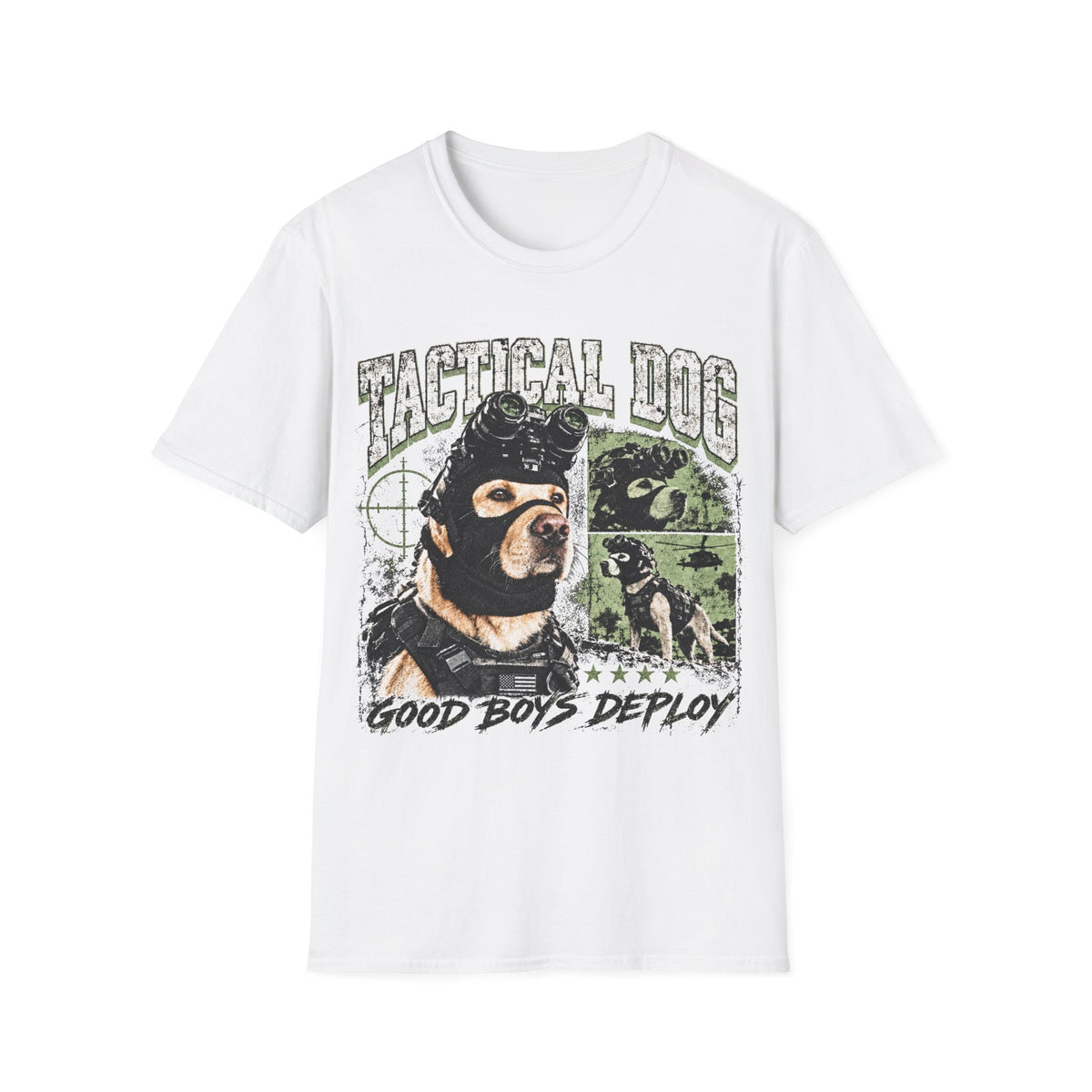 Tactical Bataclava Dog T-Shirt