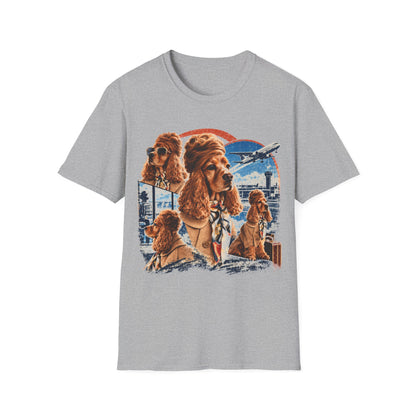 Classy Airport Dog T-Shirt